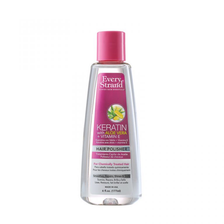 سرم اوری استرند براق کننده موهای رنگ شده و کراتینه Every Strand Keratin Aloe Vera Hair Polisher