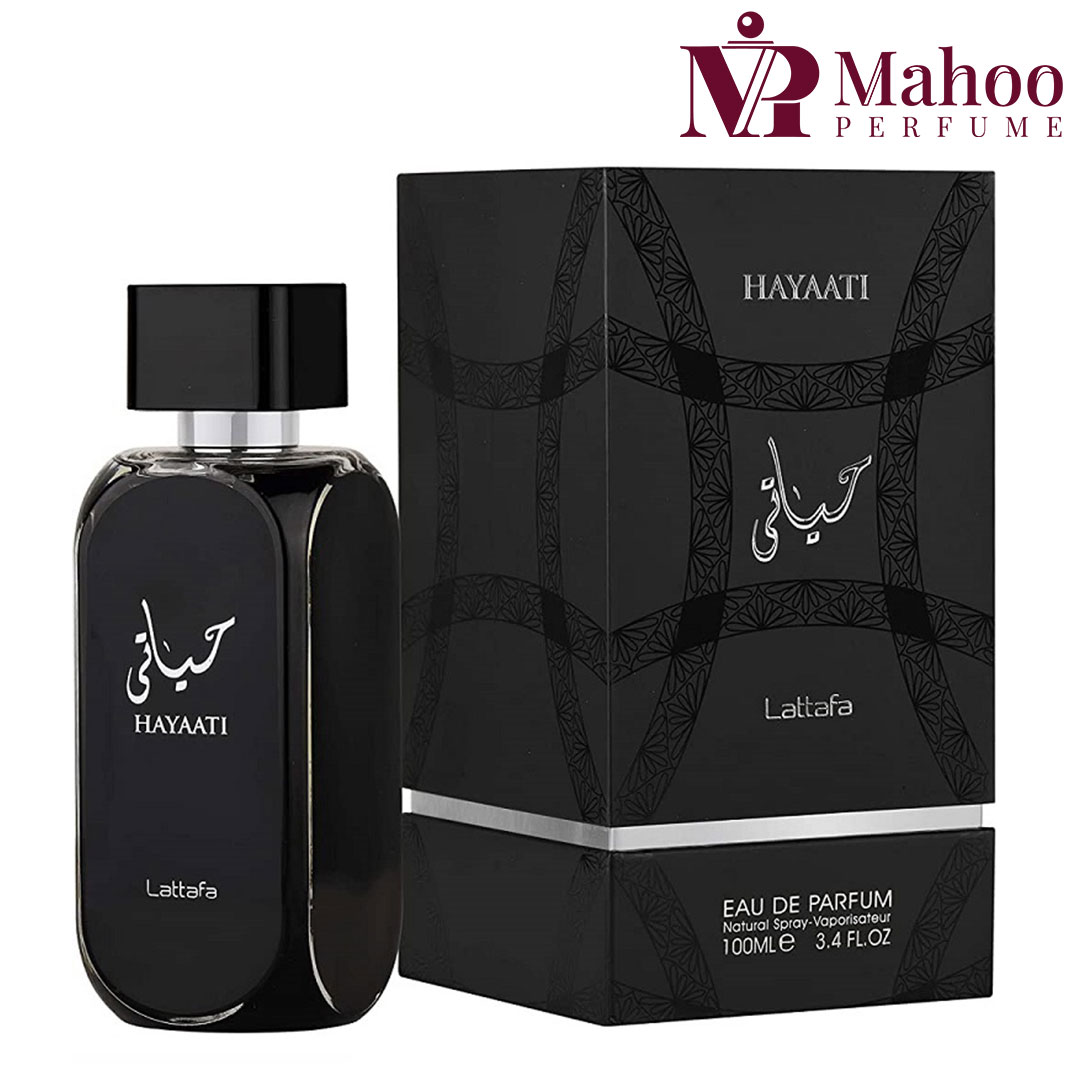 عطر حیاتی لطافه مشکی 100 میل | Lattafa Hayaati