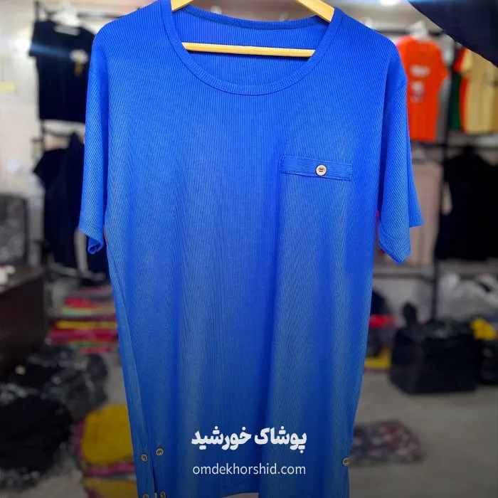 تیشرت قواره دار جیب نما