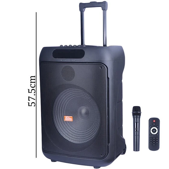 اسپیکر چمدانی بلوتوثی سینگ ای ZQS15125 + میکروفون و ریموت کنترل