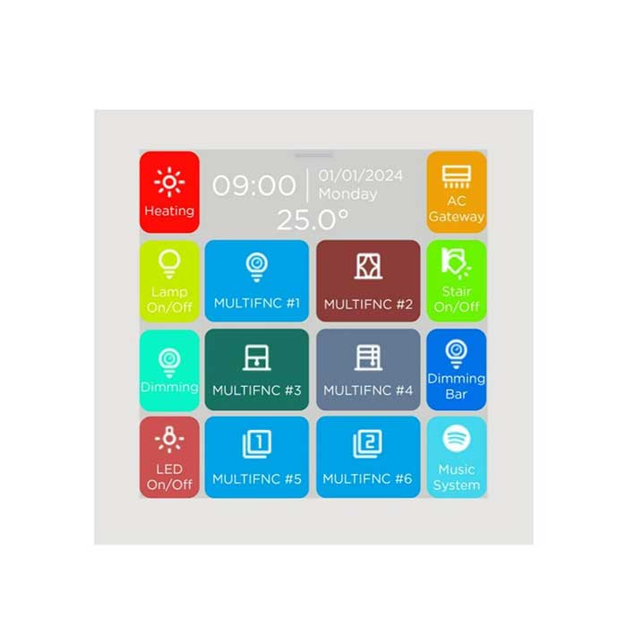 تاچ پنل Interra iX3 - 4" KNX White