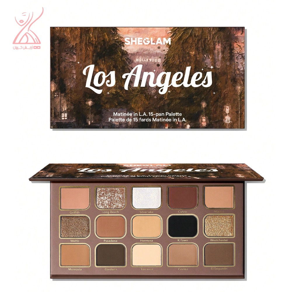 پالت سایه لس آنجلس شیگلم Sheglam Los Angeles Palette