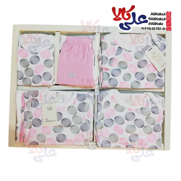 ست لباس نوزادی 19 تکه دانالو طرح توپ توپی کد4