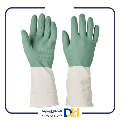 دستکش ظرفشویی دوعددی ایکیا سایز مدیومRINNIG