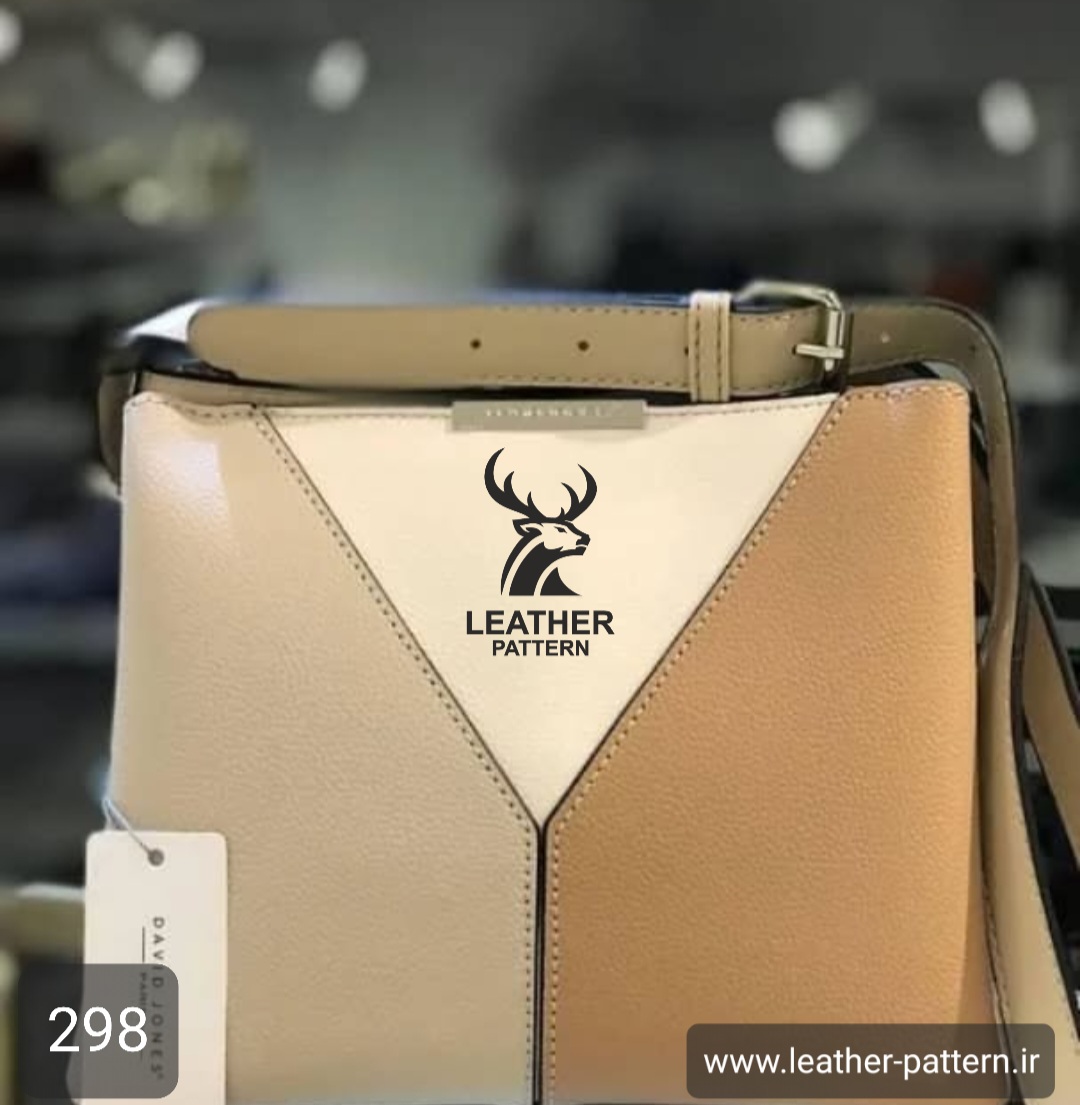 الگو کیف دوشی زنانه چرم کد F-298