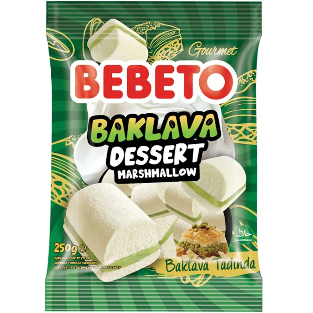 مارشمالو کبابی ببتو باقلوا (250gr)