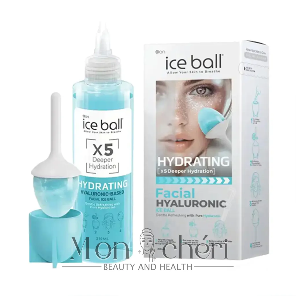 ژل آبرسان آیس بال ICE BALL HYDRATING FACIAL HYALURONIC هیالورونیک اسید حجم212ml اصل