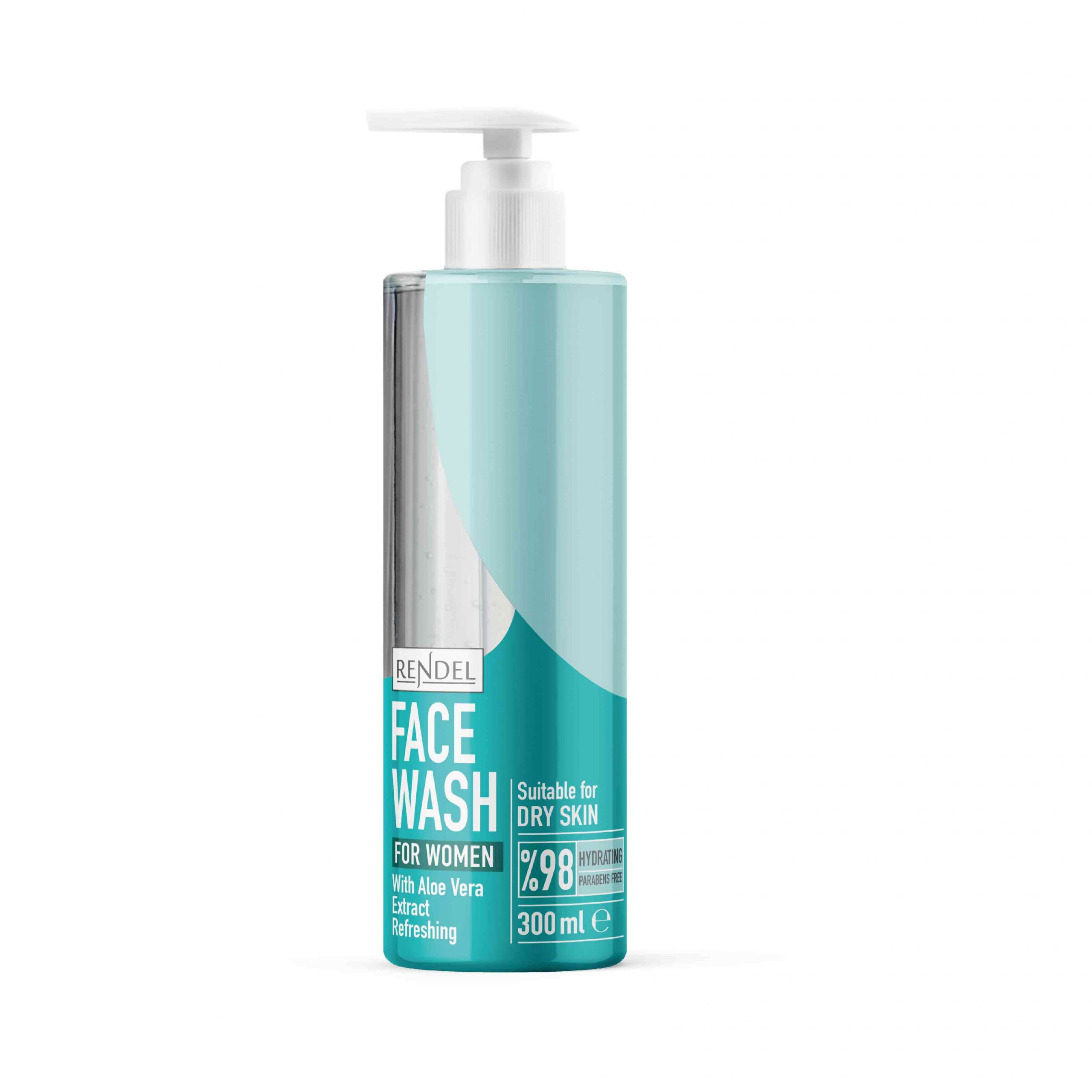 ژل شستشوی صورت رندل مناسب پوست خشک Dry Skin حجم 300 میلی لیتر