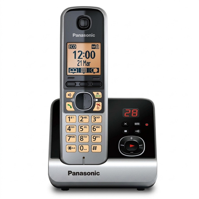 تلفن بی سیم پاناسونیک مدل KX-TG6721 - مشکی