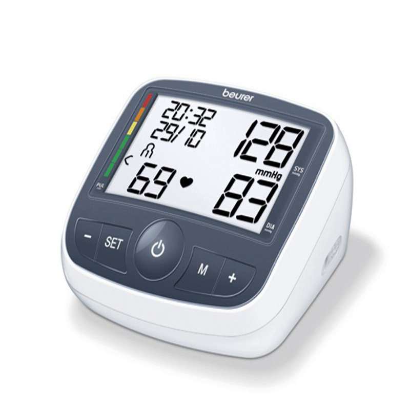 فشارسنج بازویی بیورر مدل BM40 | مجهز به آداپتور و نمایشگر بزرگ