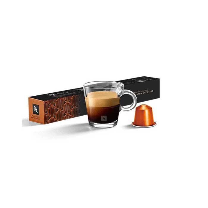 کپسول قهوه نسپرسو مدل پامپکین اسپایس کیک | Pumpkin Spice Cake Espresso