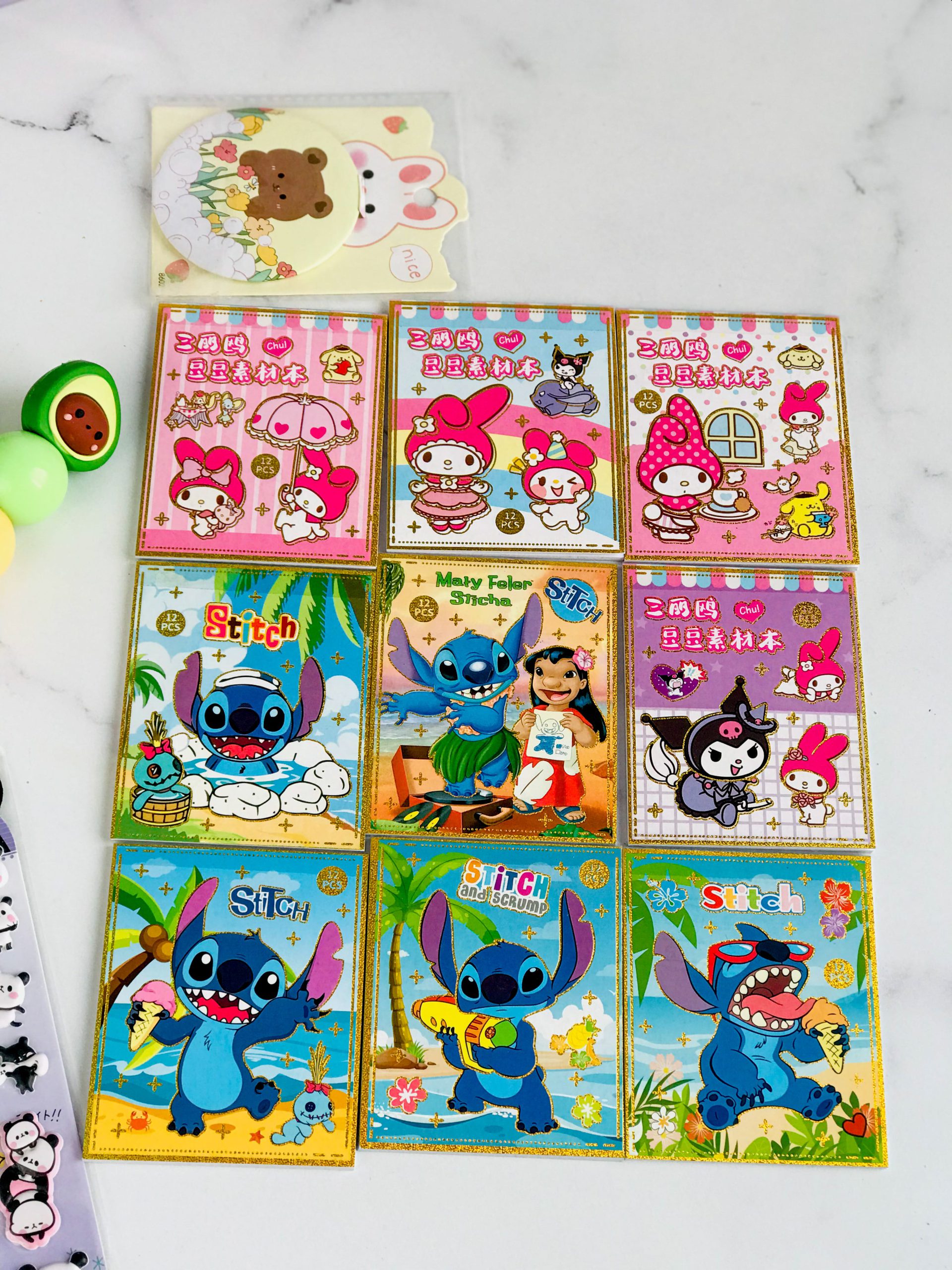 دفترچه استیکری ملودی و استیج