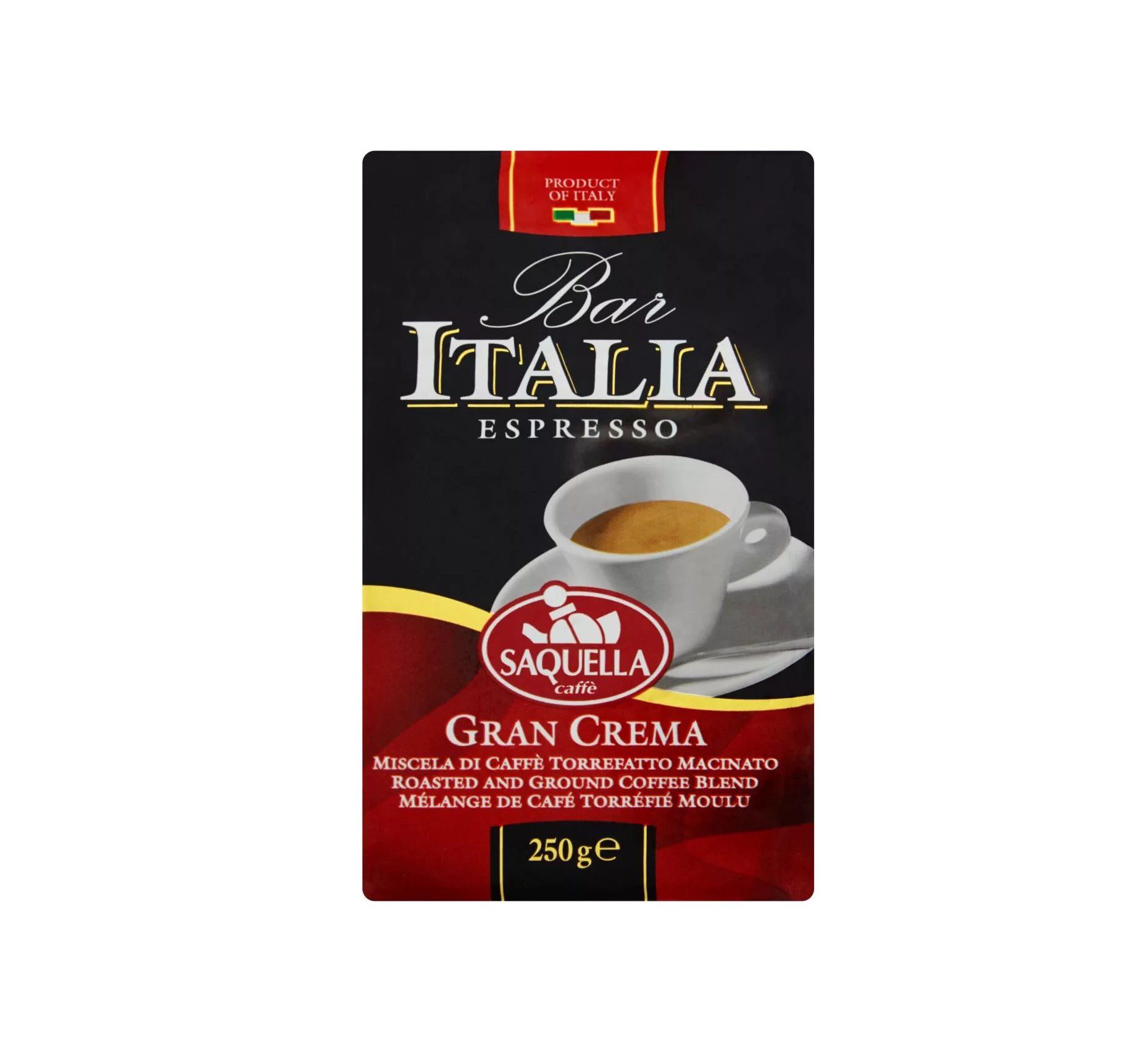قهوه گرن کرما ساکوئلا SAQUELLA گرم 250