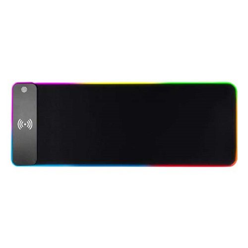 ماوس پد 30x80 شارژر وایرلس دار گیمینگ RGB با ضخامت 4 میلی متر
