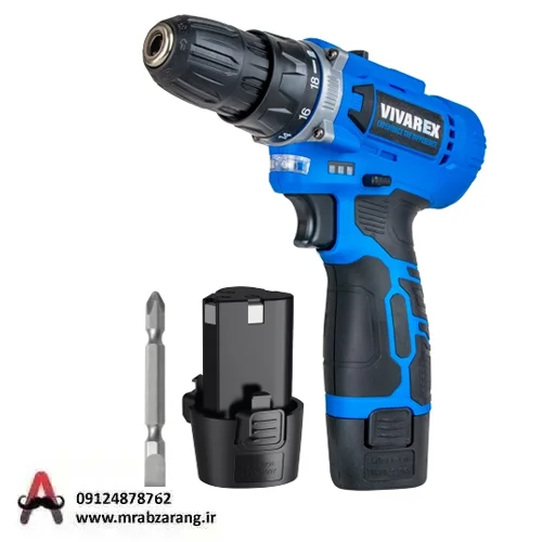 دريل شارژی 12 ولت 2 باتری ويوارکس VR1215V-2B