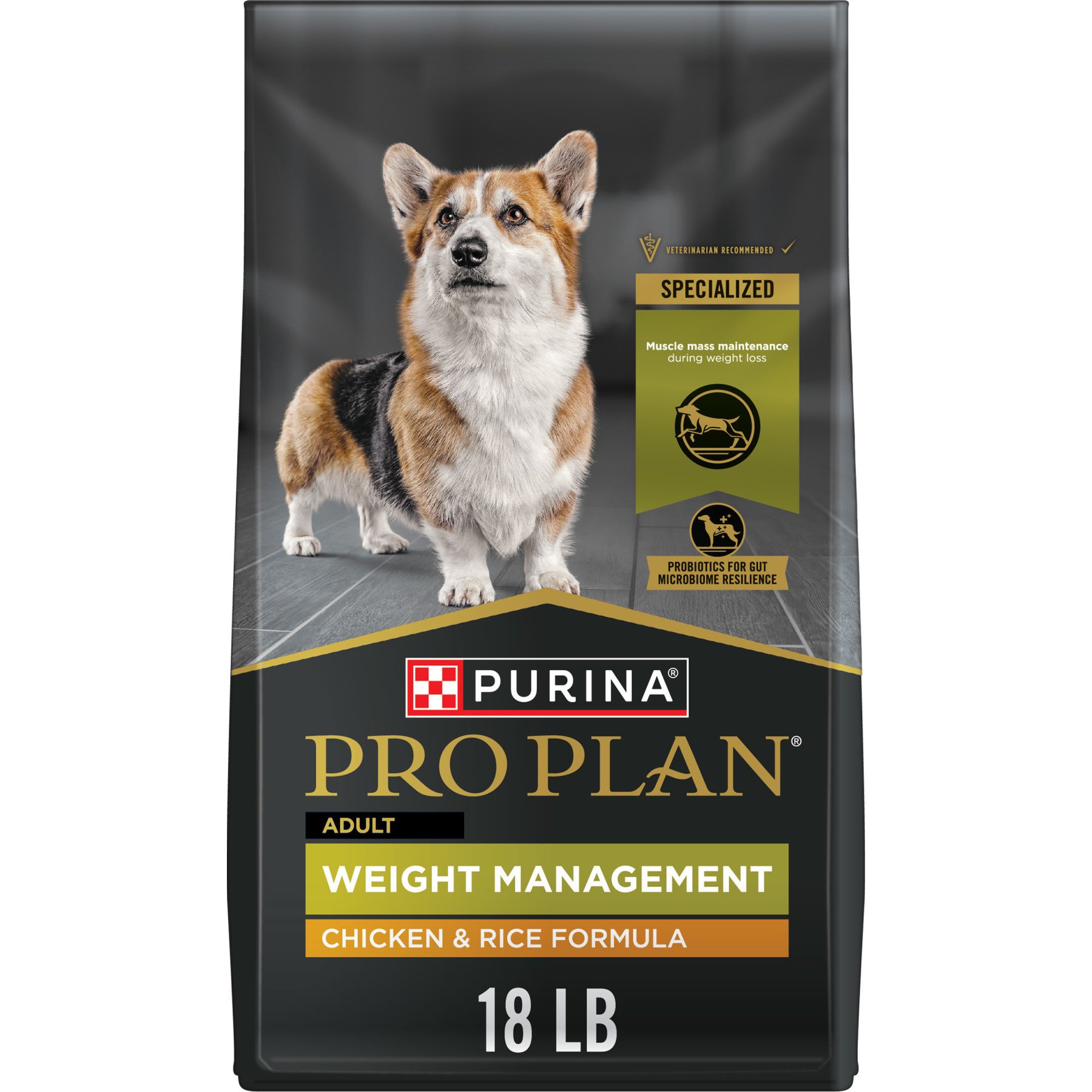 غذای خشک پورینا پرو پلن سگ بالغ کنترل وزن ۸.۱۶ کیلوگرم | Purina Pro Plan Weight Management 18lb