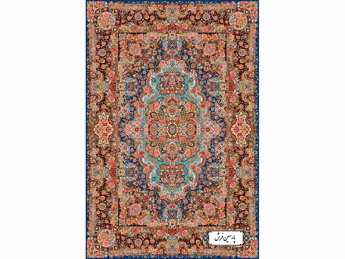 نخ و نقشه قالیچه 6 متری طرح سالاری - کد NZ2870