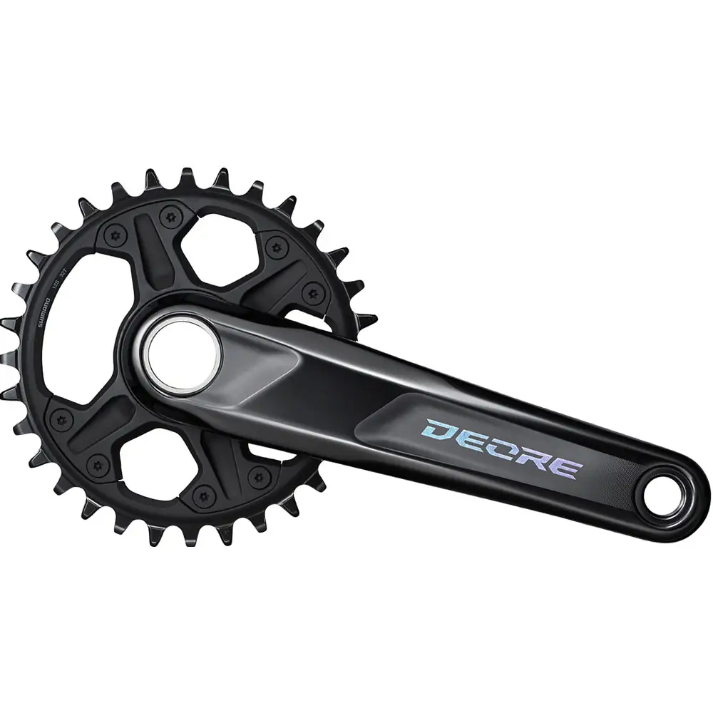 قیمت خرید طبق قامه Shimano DEORE FC-M6100-1 32T دوچرخه شیمانو دیور تک طبق  32 دندانه 12 سرعته بازو 175 میلیمتر / Shimano DEORE CRANK FC-M6100-1 Single Speed 32T 175mm / دوچرخه چند منظوره شهری کوهستان اندرو تریل فری راید کراس کارنتری / اصل با 2 سال ضمانت ©️ کمترین قیمت عمده بازار / گارانتی بازگشت وجه 7 روز