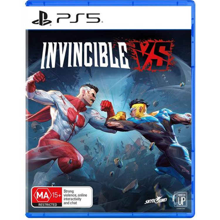بازی Invincible VS با کاور اصلی برای PS5