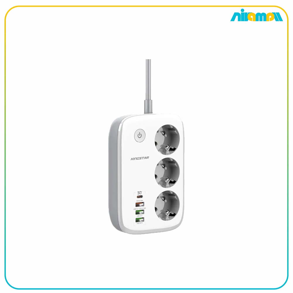 چند راهی برق کینگ استار مدل KPS5170PD