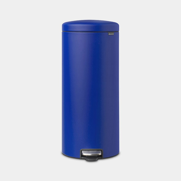 سطل زباله 30 لیتر آبی کاربنی برابانتیا | Brabantia NEWICON PEDAL BIN