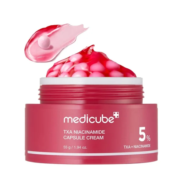 کرم کپسولی ضد لک و روشن‌کننده نیاسینامید مدی‌کیوب Medicube Txa Niacinamide Capsule Cream