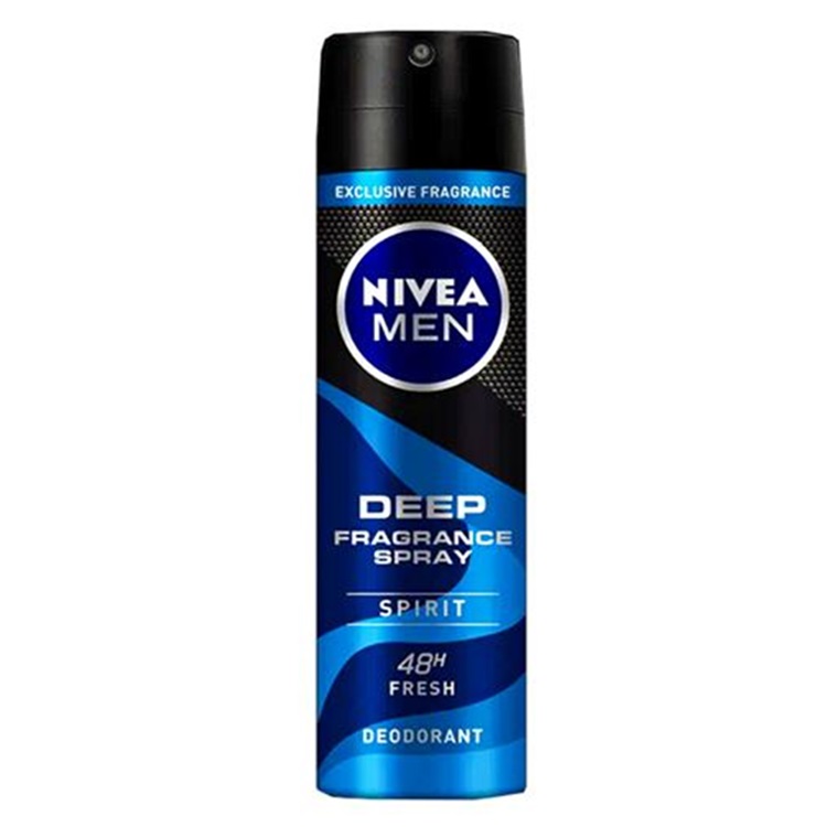 اسپری دئودرانت مردانه نیوآ Nivea مدل Deep Fragrance Spirit