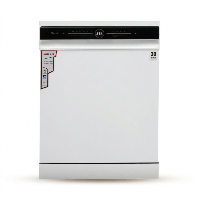 ماشین ظرفشویی 14 نفره آپلاس مدل DW52A01 - سفید