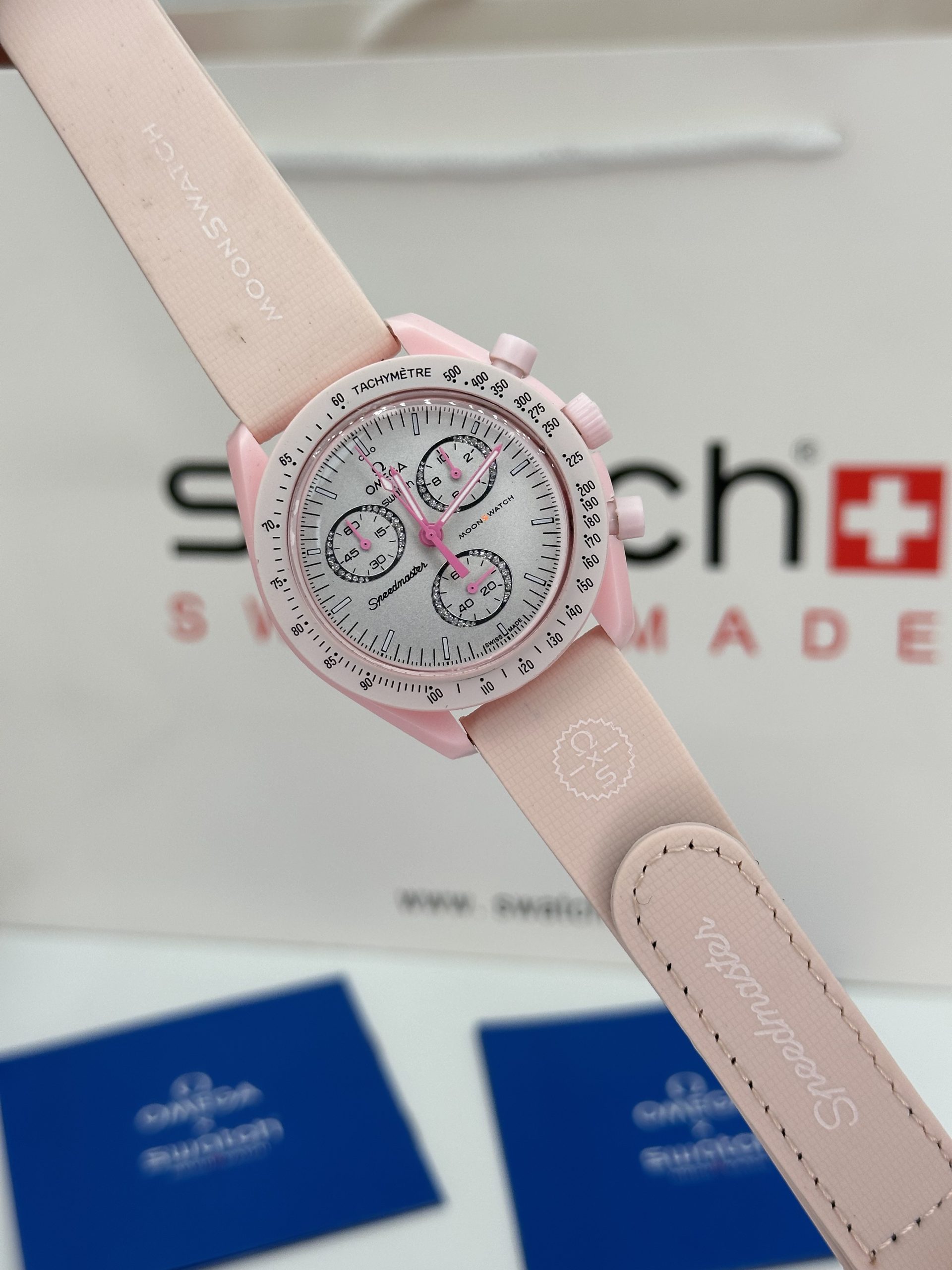 ساعت مچی امگا سواچ ماموریت به ونوس بند رابر2026 Omega Swatch