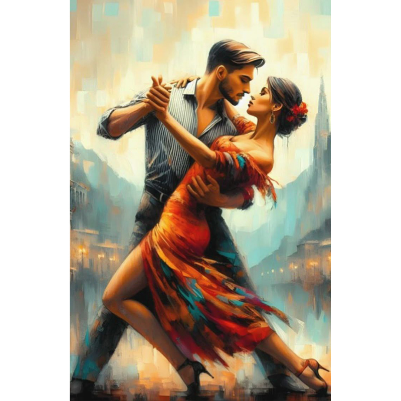 تابلو نقاشی الماسی بزرگسال کد 0100