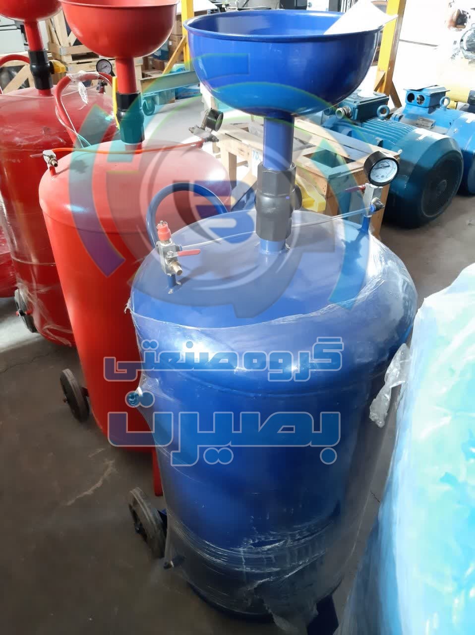کفپاش 350 لیتری صنعتی