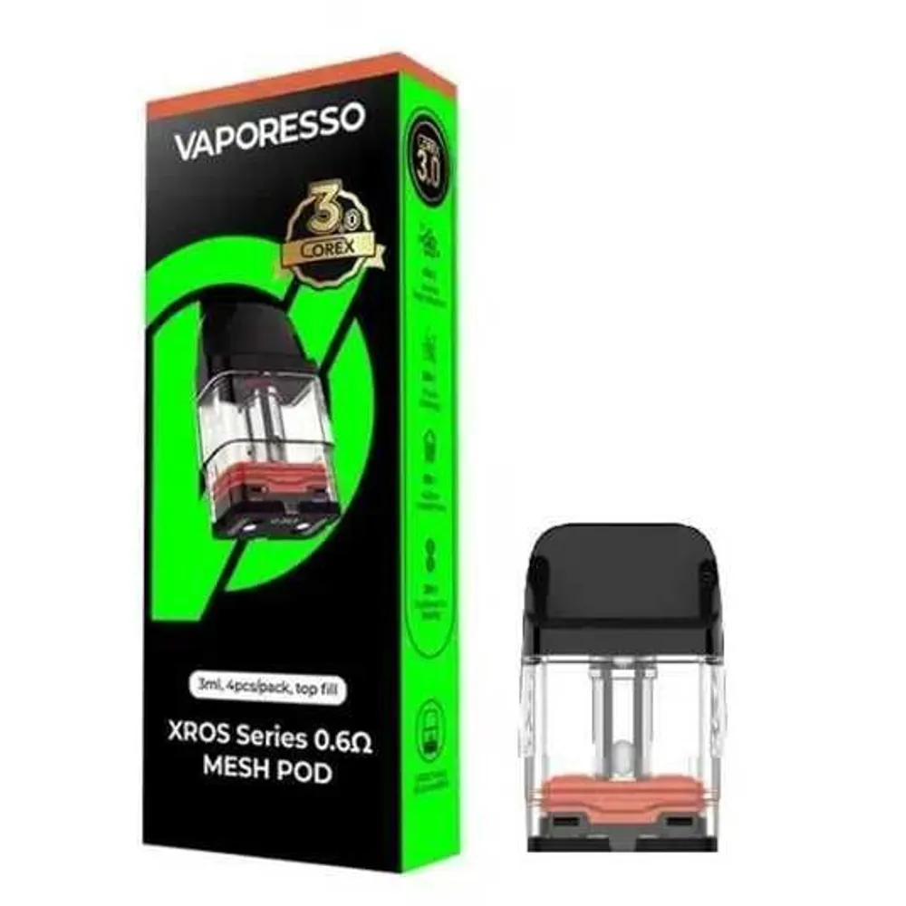 کارتریج ایکسراس ویپرسو | Vaporesso XROS CARTRIDGE - 0.6ohm/3ml COREX 3 TOP FILL