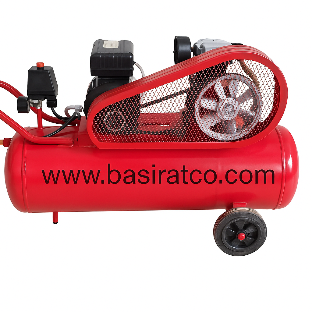کمپرسور باد 80 لیتری صنعتی تک سیلندر