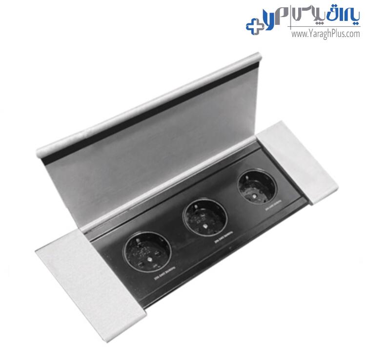 پریز توکار امریکن با درب فلپ فانتونی N401 - N402 - N403