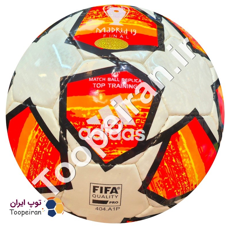 توپ فوتبال آدیدایس چمپیونزلیگ Final Madrid 2018 سایز5