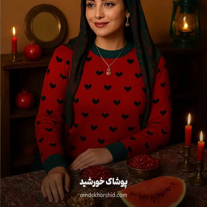 تونیک بافت یلدایی قلبی کد 2