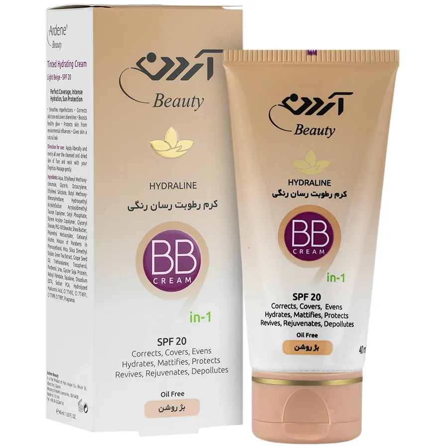بی بی کرم رطوبت رسان رنگی آردن بژ طبیعی Ardene