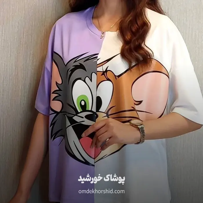 تیشرت تام جری باکسی