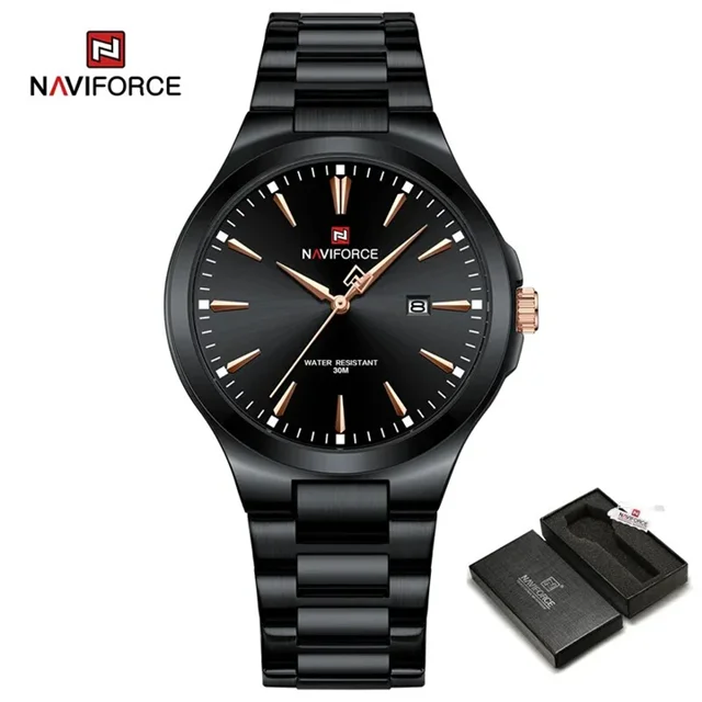 ساعت مچی مردانه نیوی فورس Naviforce NF 9214 B/B