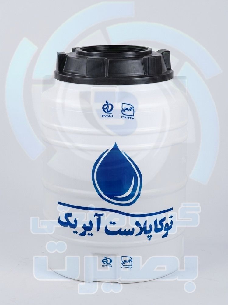 مخزن 100 لیتری عمودی  توکا پلاست 3لایه