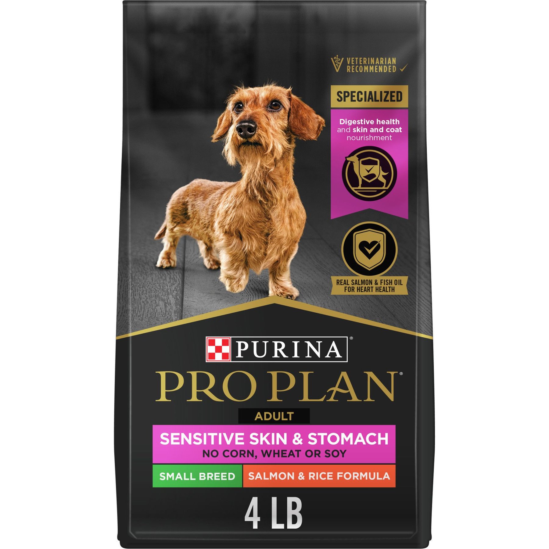 غذای خشک پورینا پرو پلن سگ بالغ نژاد کوچک سنسیتیو ۱.۸۱ کیلوگرم | Purina Pro Plan Sensitive Small 4lb