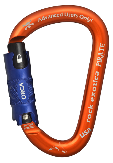 کارابین اتومات راک اگزوتیکا مدل پایرت اورکا RockExotica ORCA-Lock Carabiner