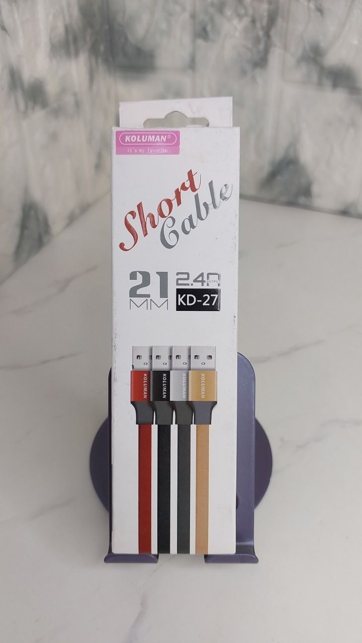 کابل شارژ پاوربانکی آیفون سرفلز برزنتKoluman KD-27