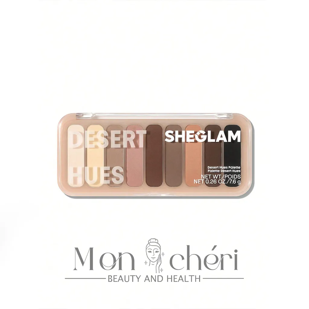 پالت سایه چشم ۹ رنگ شیگلم (SHEGLAM) مدل Desert Hues