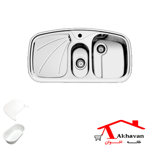 سینک ظرفشویی توکار کد 4 اخوان