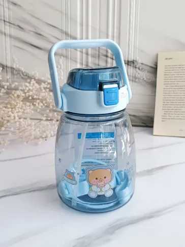 بطری آب دخترانه فانتزی - 1350 ml - بدونBPA