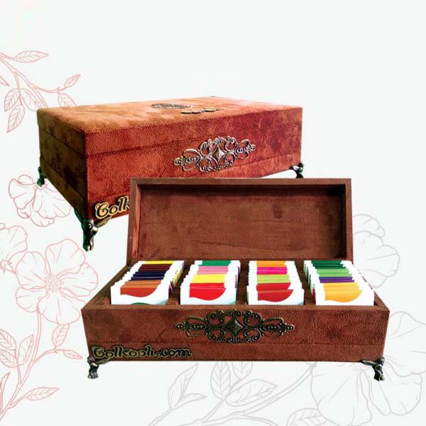 باکس چوبی ملودی ( 50 عددی ) گل کوه