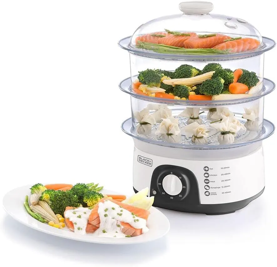 بخارپز بلک اند دکر مدل HS6000