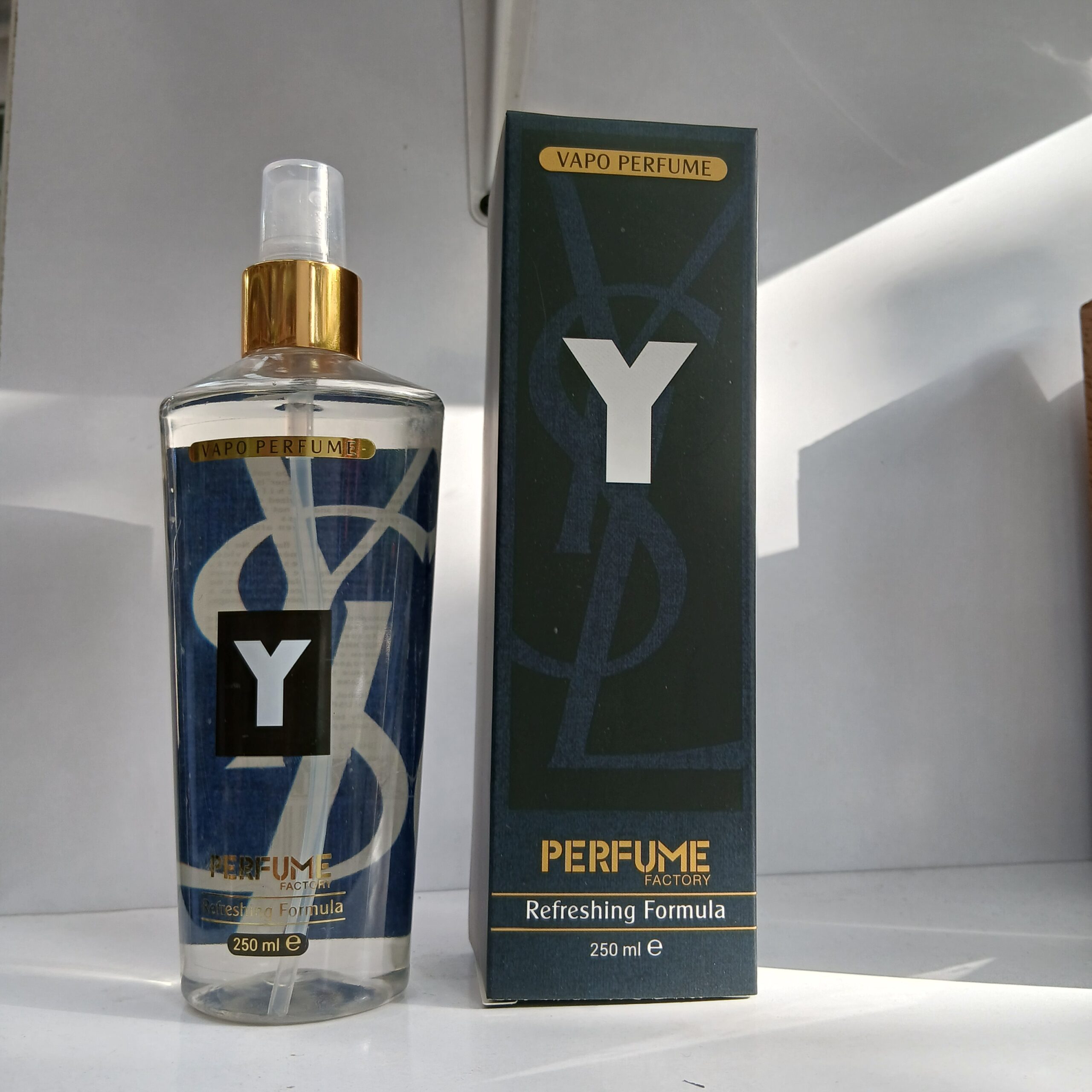 بادی اسپلش سه کارهPERFUME FACTORY با رایحه ایوسن لورن Y