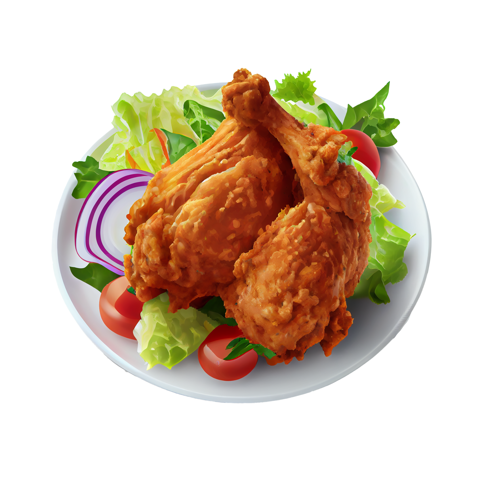 مرغ سوخاری تک نفره